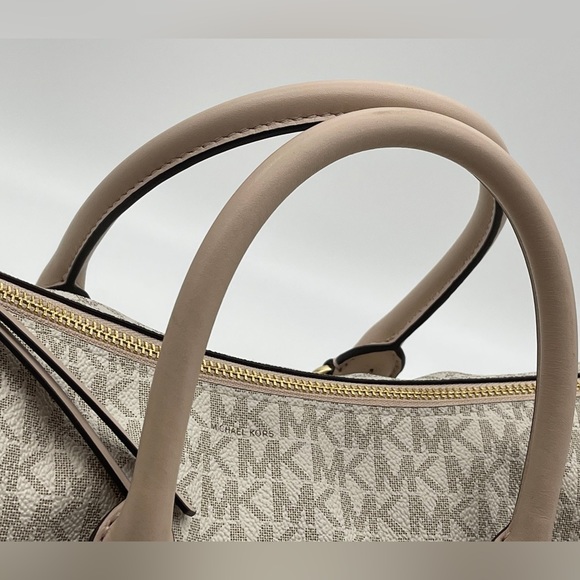 Michael Kors Carine Logo Large Satchel - Picture 15 of 16